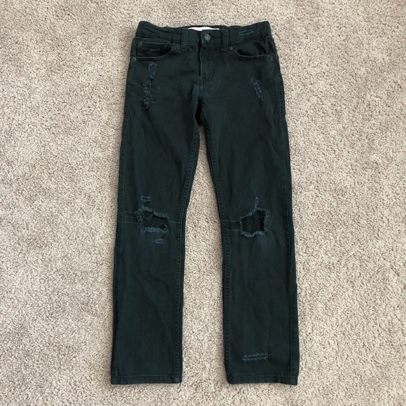 Levi’s 511 Slim Black Kids Jeans 12 Reg - Picture 1 of 11